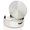 6Pcs/Set Heat-resistant Stainless Steel Coaster Non-slip Round Tea Cup Coaster Mug Pad  Bar