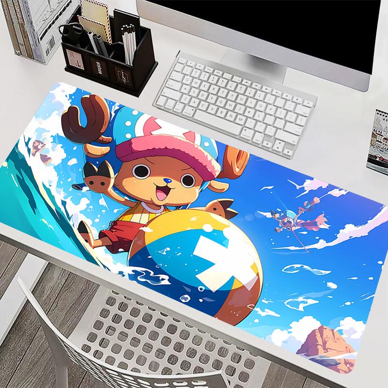 

Mousepad Laptop Office Cabinet Keyboard Pad PC Desk Mat Large Mouse Pad One Piece Tony Tony Chopper Non-slip Rubber Extended Pad 30x60x0.2cm