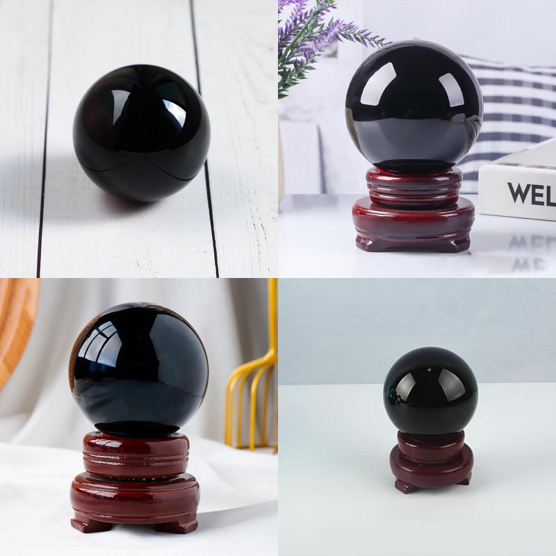 Sphere Water Crystal Stand Gift Elegant Home Accessories Supplies Decoration