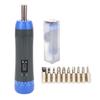 Digital Torque Driver, 0.2~1.2 N.m Preset Torque Driver, 1/4-inch Drive Torque Wrench Driver, with 10 Bits, Adjustable for Maintenance and Motorcycle