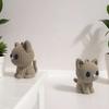 Keychain Pendant 3D Crochet Key Chain Cat Charm Mini