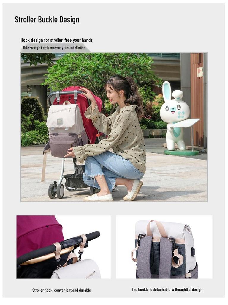 Maternity Travel Backpack: Multifunctional, Waterproof Mother & Baby Bag, New 2025 Edition