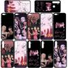 Cover for iPhone 17 16 15 Xiaomi Poco Redmi Note 14 13 12 11 Pro Max Samsung Galaxy S25 S24 9 OPPO Huawei Black Lisa Rose Jennie Jisoo Pink Phone Case