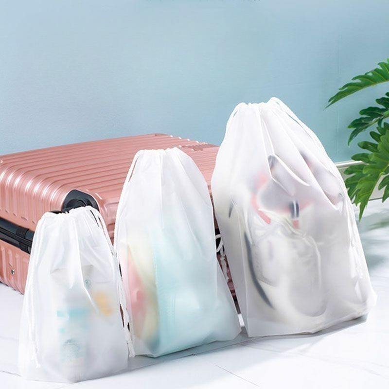 5pcsShoes Storage Bag Closet Organizer Travel Portable Bag Waterproof Pocket Clothing Classified Hanging BagsTravel Storage Bags