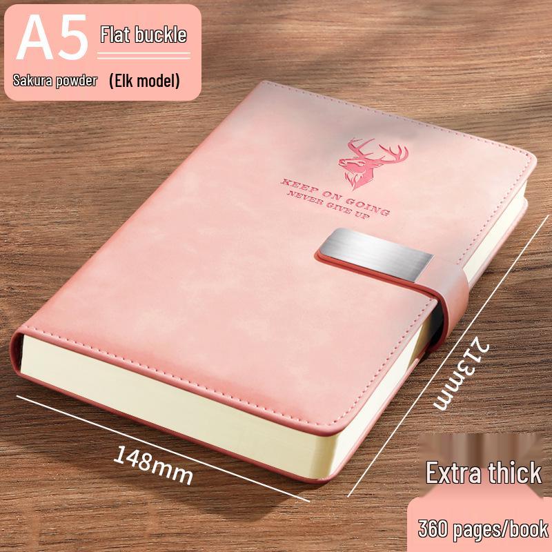 

Розкішний блокнот A5 з можливістю кастомізації, з креативною застібкою та варіантами логотипу