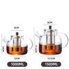 1000 /1500ml Kettle Teaware Thickened Tea Pot New Glass Teapot  For Making Coffee