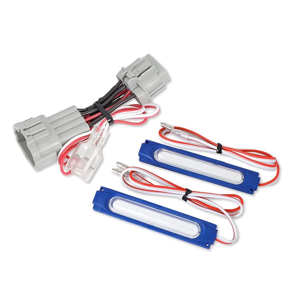 E13 Note Exclusive Grill LED Illumination Exclusive Design Easy Installation NOTE Custom Parts Accessories Dress Up Nissan NISSAN M YOURS. [Blue]