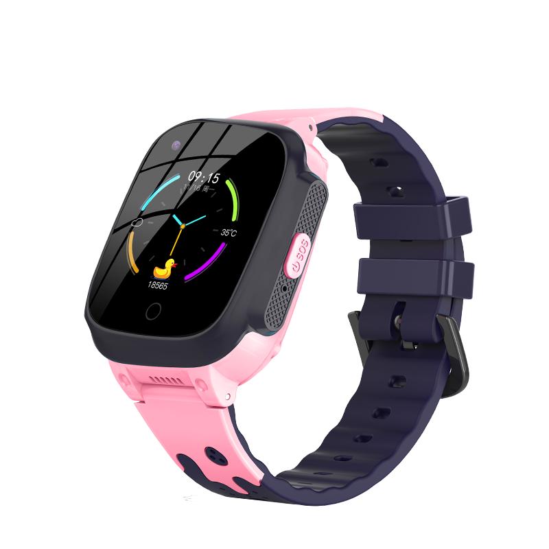 2025 LT25 4G Kids Smart Watch GPS SIM Card IP67 Waterproof SOS Video Call Answer Call Remote Control Hot Selling Compass Smart