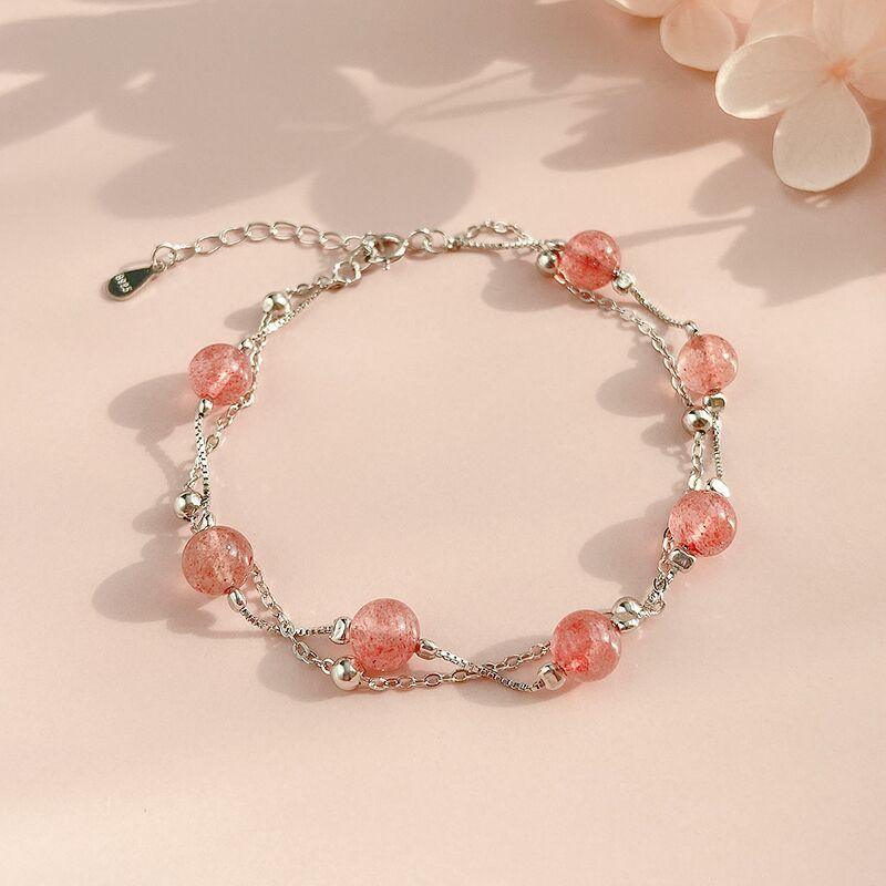 Punk Heavy Metal Big Thick Chain Bracelet Set Women Retro Geometric Metal Twist Chain Bangles Bracelet Punk Zircon