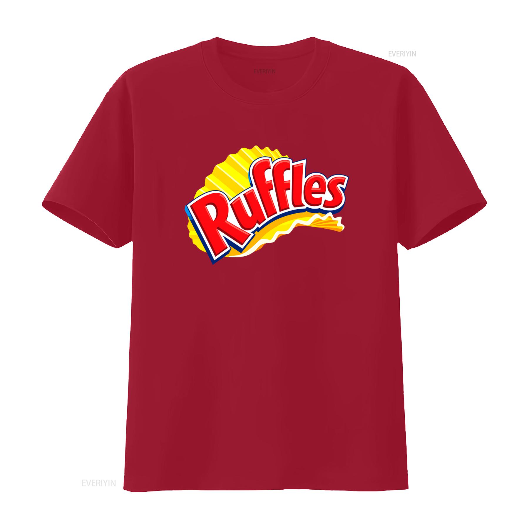 Футболка Ruffles Potato Chips Frito Lay Ретро Стиль Удобный Хлопок Идеально для Любителей Закусок винтажный Стиранный Стильный S