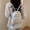 Schoolbag Cartoon Ins Cute Hello Kitty Backpack Bag Female Niche Design Fashion Texture Exquisite Versatile Portable Backpack