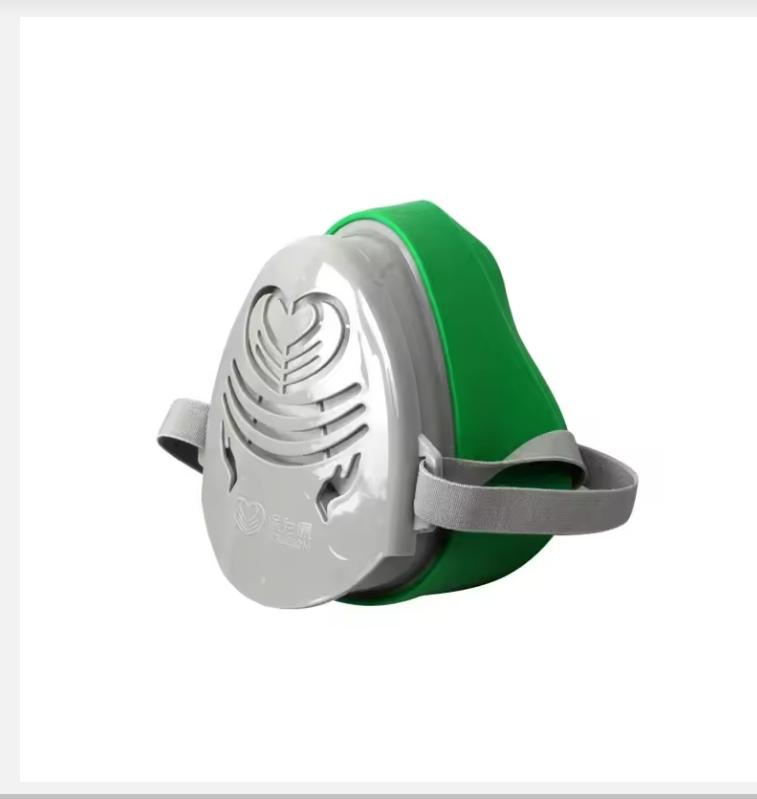 Mascarilla Antipolvo con Filtros Antipolvo Mascarilla de Filtrado por Autoaspiración Respirador Antipolvo de Protección Mascarilla Facial Antipolvo para Pulverización