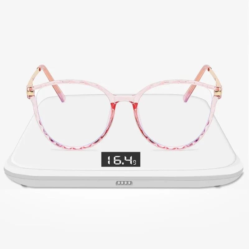 Blue Light Blocking Glasses Fashion Women Anti Eye Strain Computer Eyeglasses Frames Anti UV Clear Lentes Opticos Para Mujer New