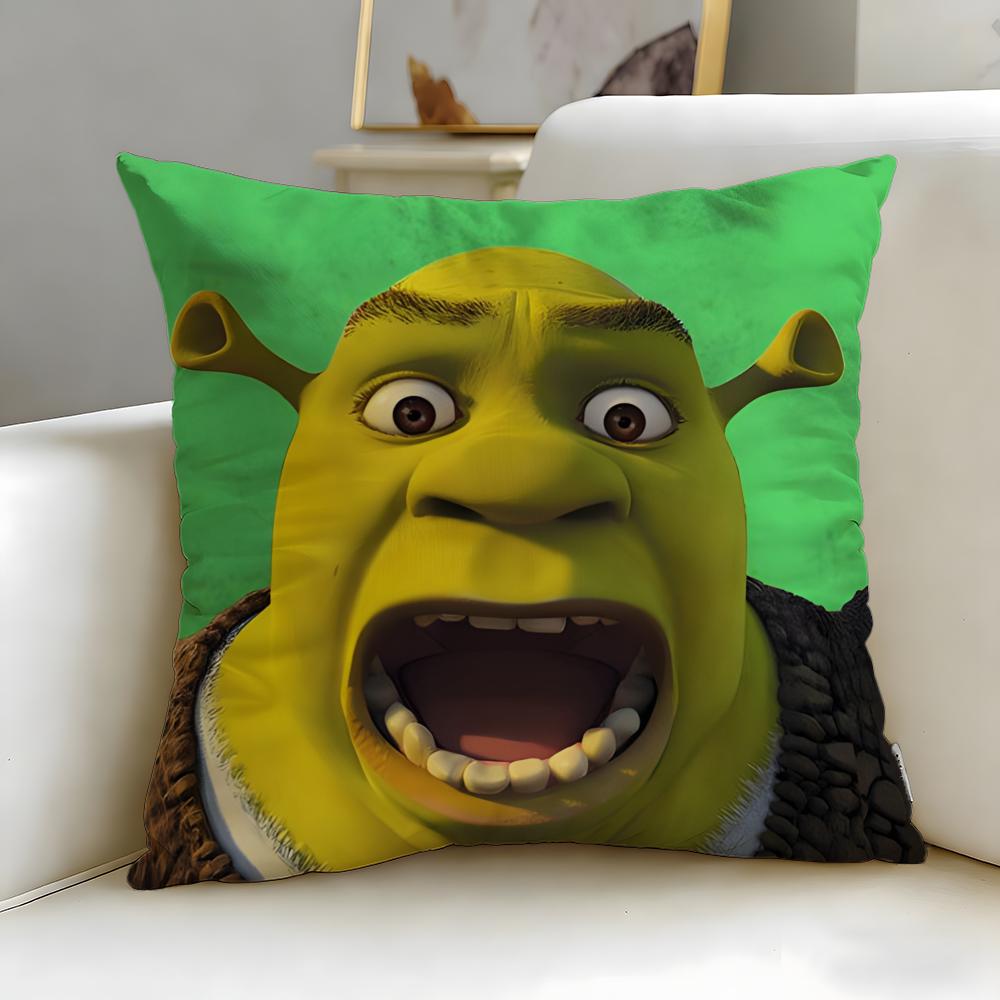 Klasický animovaný film Shrek Povlak na polštář Měkký Snadno omyvatelný Povlak na polštář Univerzální pro pohovku Postel Cestování a Kancelář