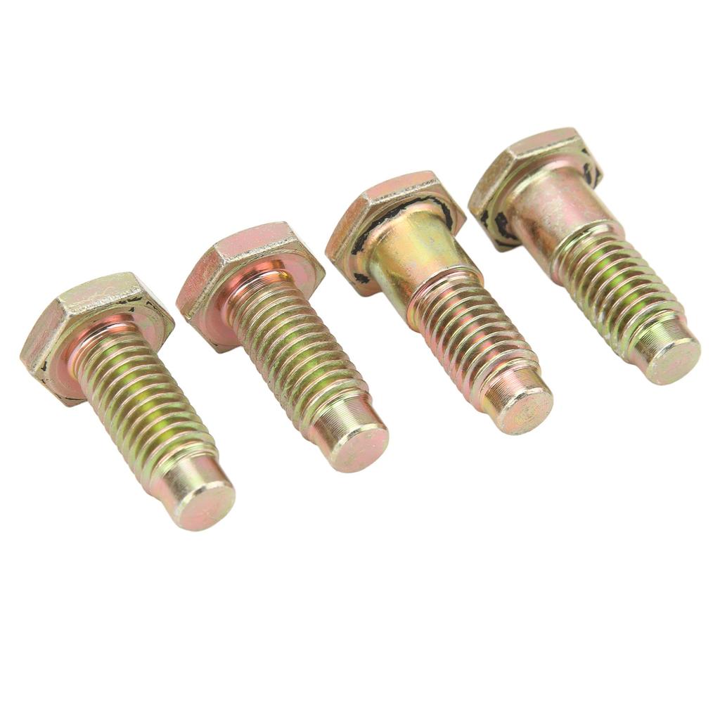 4PCS Car Seat Belt Bolts High Strength 13 16in Head Reliable Performance INL10528 for A F X B‑body