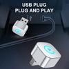 Wireless Carplay Adapter With Alarm Light For Iphone Android Auto 2In1 Wired To Wireless Ai Box Usb Connection For Truck Vehicle