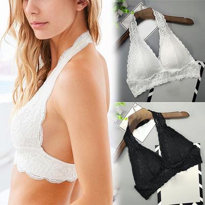 Summer Beach Backless Vest Tops Corset Bra Unpaddeds Bralette Tube Tank