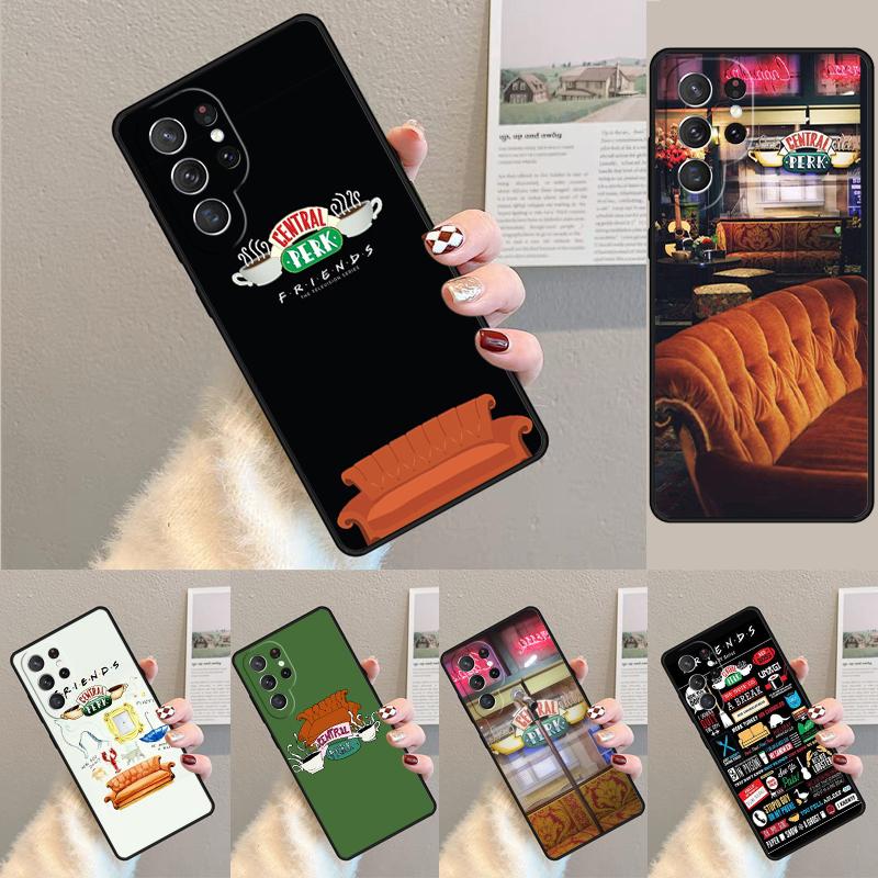Central Perk Coffee friends tv show how you doin Phone Case for Samsung Galaxy note10 S26 Ultra S23 S24 FE S25 S22 PLUS Cover