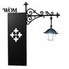 Innen-Akzentbeleuchtung für Nischen Geister-Bücherregalleuchte, Dekorative Retro-Laterne Bibliotheksdekor, Warme LED Dunkel-Akademisches Zimmerdekor Leselampe