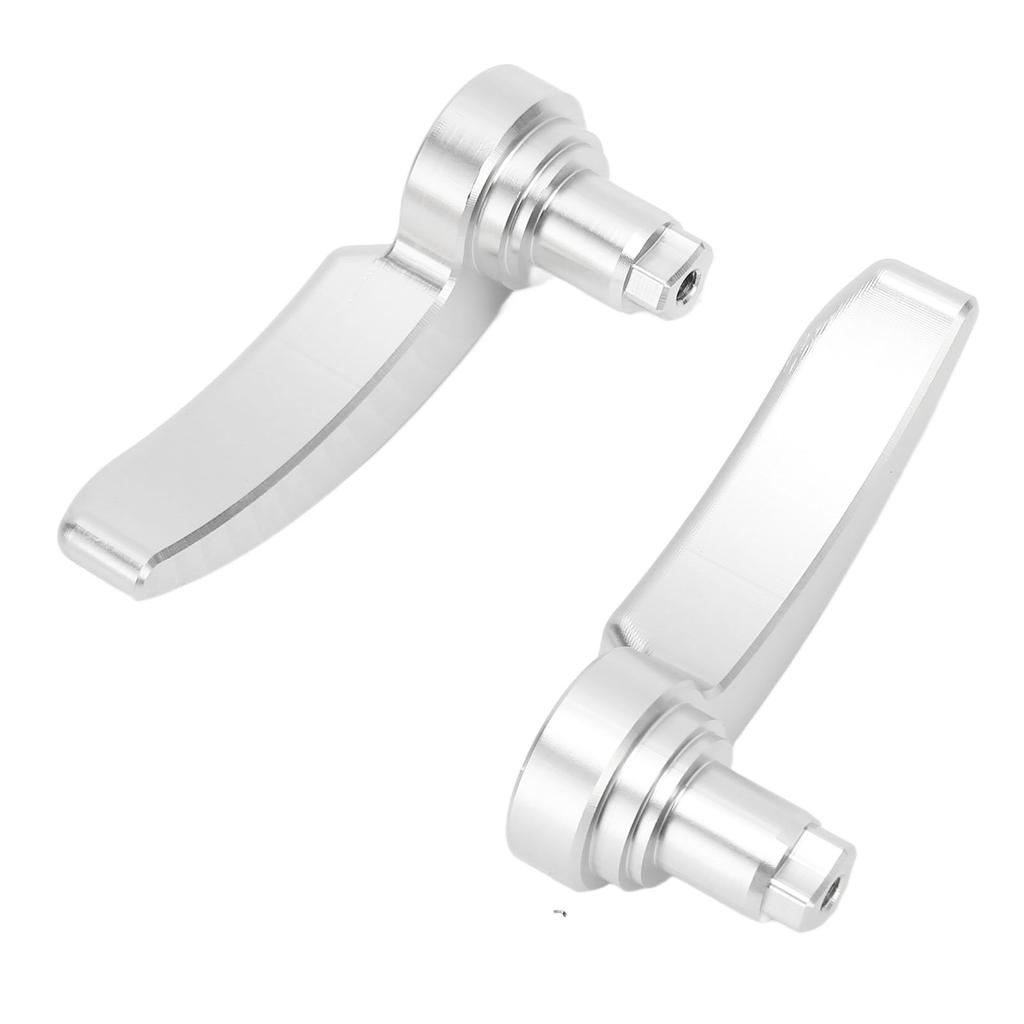 1 Pair Saddlebag Latch Kit Anodized Finish Saddle Bag Lifter for Ultra Limited FLHR FLHT FLHX FLHTK 2014 To 2023 Silver