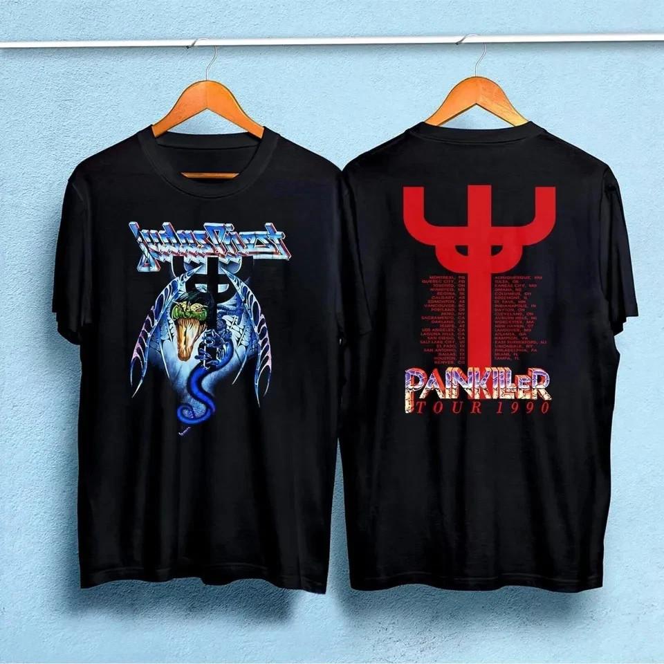 Judas Priest Snake Design Painkiller Tour Shirt XL