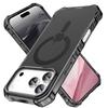 For iPhone 17 Pro Max Case Compatible with MagSafe Small Wavy Edge PC+TPU Phone Cover