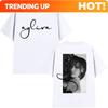 Die Ayliva Tour 2025 Print Grafik T-Shirts Unisex Unisex Mode Hohe Qualität Vintage T-Shirt Hip Hop Übergroß Gemütliches Baumwoll-T-Shirt