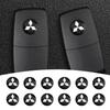 Car 14mm Remote Control Car Key Emblem Sticker For Ralliart Lancer 9 10 Asx Outlander Asx 3 Pajero Sport L200 Badge
