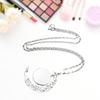 12 Constellation Half Moon Zodiac Sign Astrology Horoscope Pendant Necklace