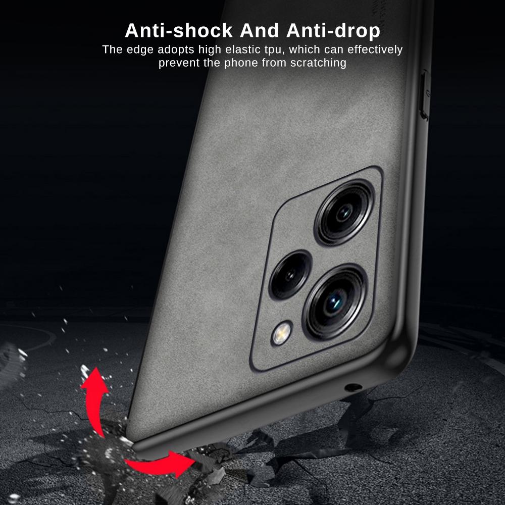 Sheepskin PU Leather Phone Case For Poco X5 Pro 5G Silicone Shockproof Bumper Back Cover for Xiaomi POCO X5Pro