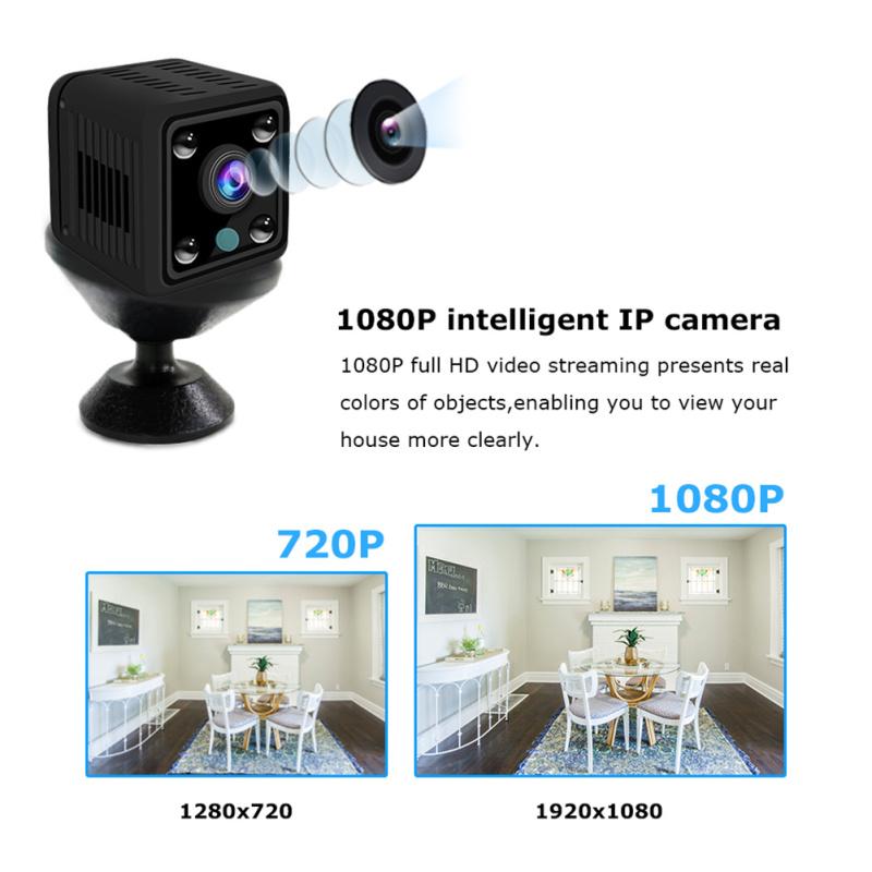 X6 Mini kamera IP Kamera WiFi HD 1080P Bezprzewodowy nadzór bezpieczeństwa Noktowizor Inteligentny dom Micro Cam USB
