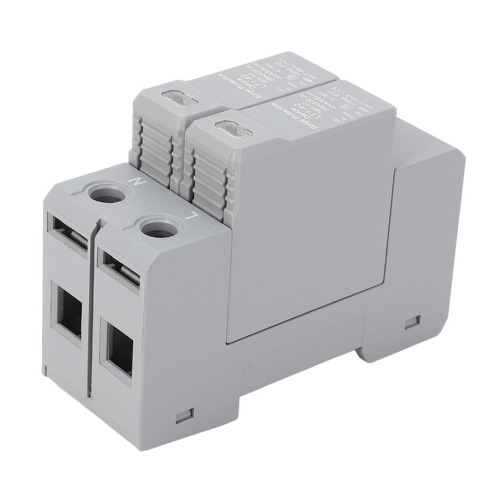 Surge Protective Device AC 385V 2P 40KA Low Voltage 35mm DIN Rail Mount Protector LT1?40