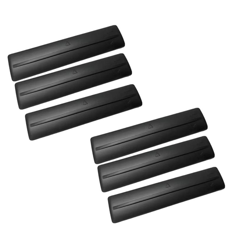 Leading-6Pcs Roof Rack Removal Delete Single Trim Cover Kit 75596-35020 75596-35030 For Toyota FJ Cruiser 07-14 Prado RAV4 чёрный
