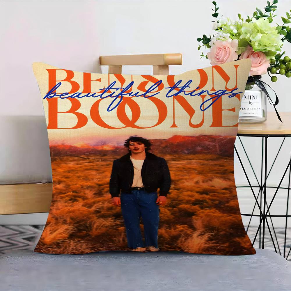 Singer BBenson Boone Anime Pillow Cover for Bedroom Room and Living Room Sofa Decorative Cushion Cover