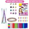 Friendship Bracelet Making Kit for Girls DIY Craft Toys Birthday Gifts for Kids Party Supply Travel Activities