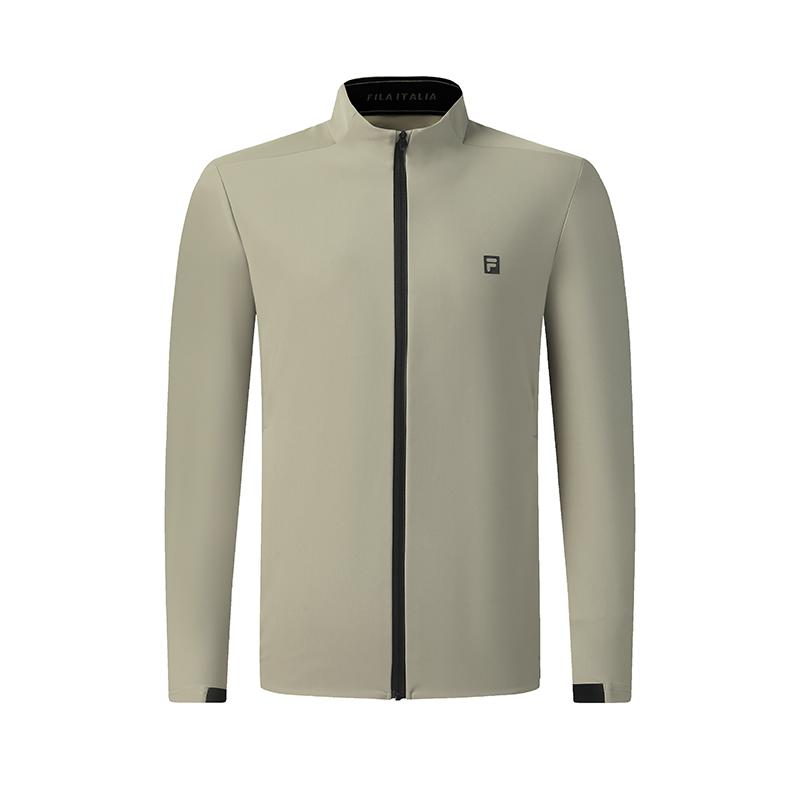 Fila Golf Jacket Men's Feather Gray Green A11M615501FGN