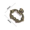 Cabinet Ring Handle Mini Retro Drawer Pull Creative Decor Small Furniture Ha