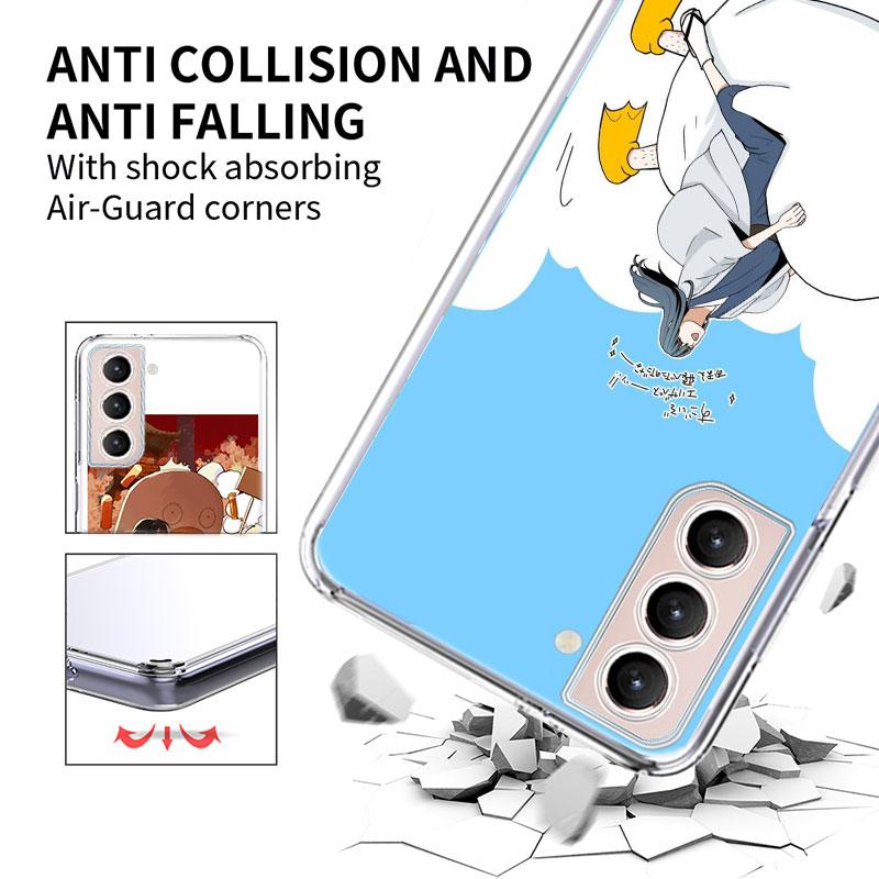 Anime Gintama Mr. Raindrop Phone Case For Samsung A16 A26 A36 A56 A17 A15 A25 A35 A55 A14 A24 A34 A54 A04S A05S Galaxy Note 20 1