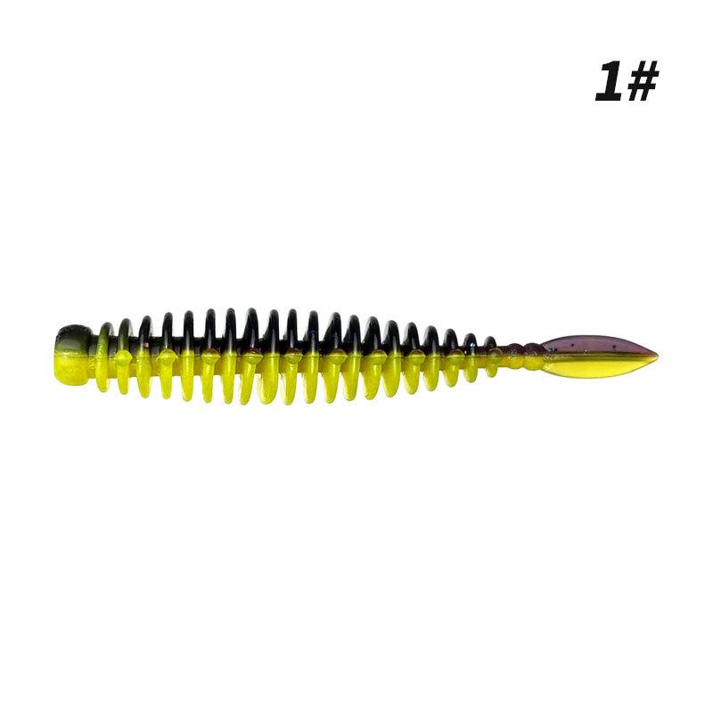 Мягкая приманка с хвостиком-иглой - 6см/7см/9см Микро-плавающая для ловли у дна 6cm/1g Single Piece