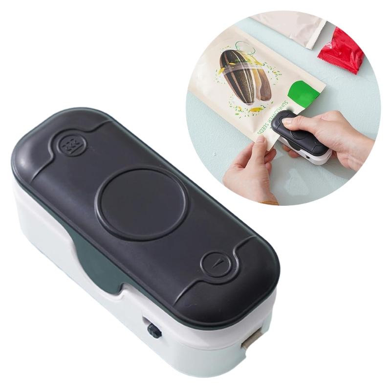 Portable Bag Sealer Machine Resealer Food Sealing Machine Mini Sealing Machine for Plastic Bags Food Storage Snacks