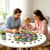 HOOLOOG Wooden Mosaic Succulent Puzzle Gift & Decorative Money Box