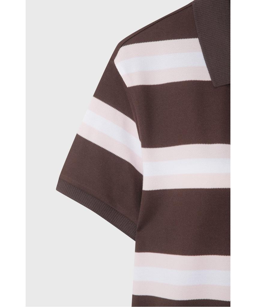 WAAC Women Stripe Loose-Fit Polo Wwtcm26503Brd