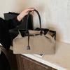 Hot Selling Women's Tote Bag Large Capacity Canvas Bag Stylish Handbag Women's Versatile Shoulder Bag Fashionable Work Handbags