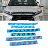 Kydf2 ABS Car Front Hood Sticker Emblem Decorative Badge for ECLIPSE CROSS Logo Vehicle Tail Modified Decal Accessories