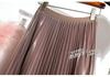 Double-Sided Mesh Beaded Pleated A-Line Bowknot Skirt - Slimming Summer 2025 Style