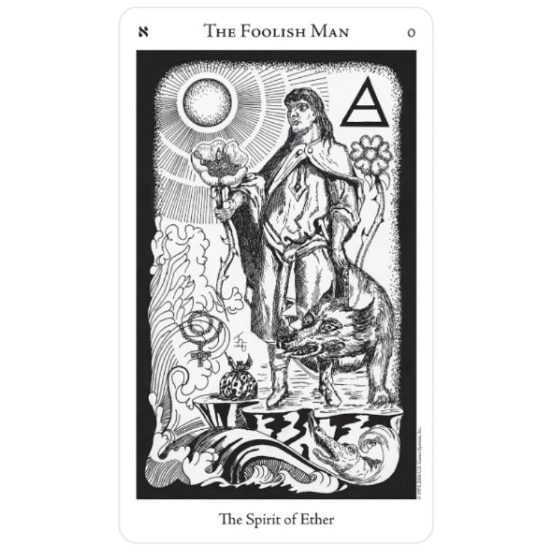 Hermetický tarot 10,3 x 6 cm