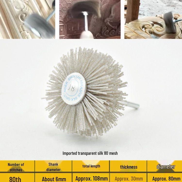 Nylon Abrasive Polishing Wheel for Wood and Furniture Carving