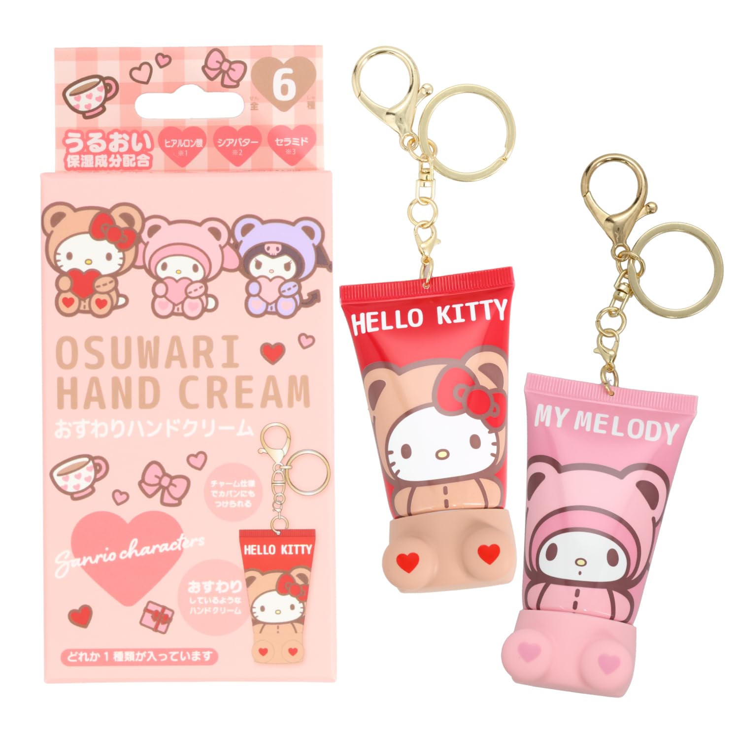Shobido Keshido Sanrio Secret Sitting Hand Cream 30g Scented charm included single item