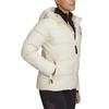 Adidas Sports Hooded Warm Down Jacket Women Jackets Off-White H14171