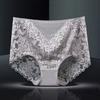 Damen Slips High Waist Slips Spitzenstickerei Hüftlift Slips